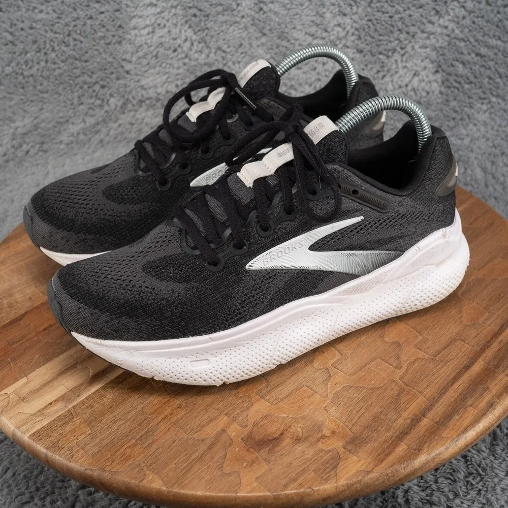 Brooks Defyance Max Women 8 Black Running Shoes DNA LOFT GlideRoll